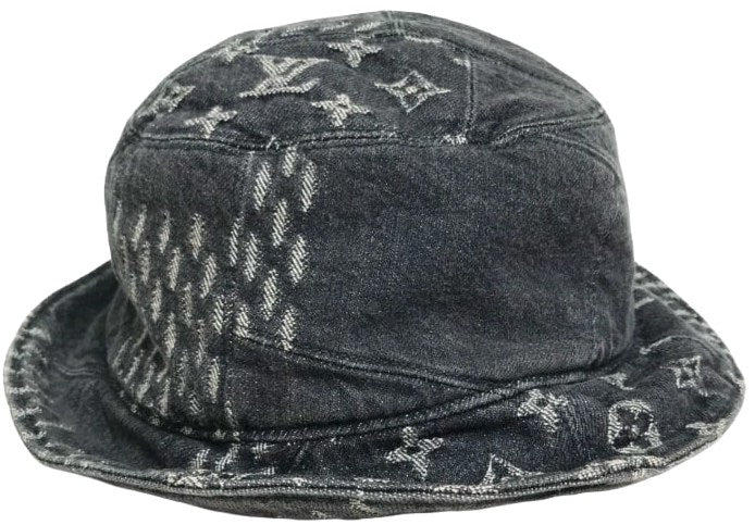 Louis Vuitton x Nigo Monogram Denim 'LV Made' Bucket Hat