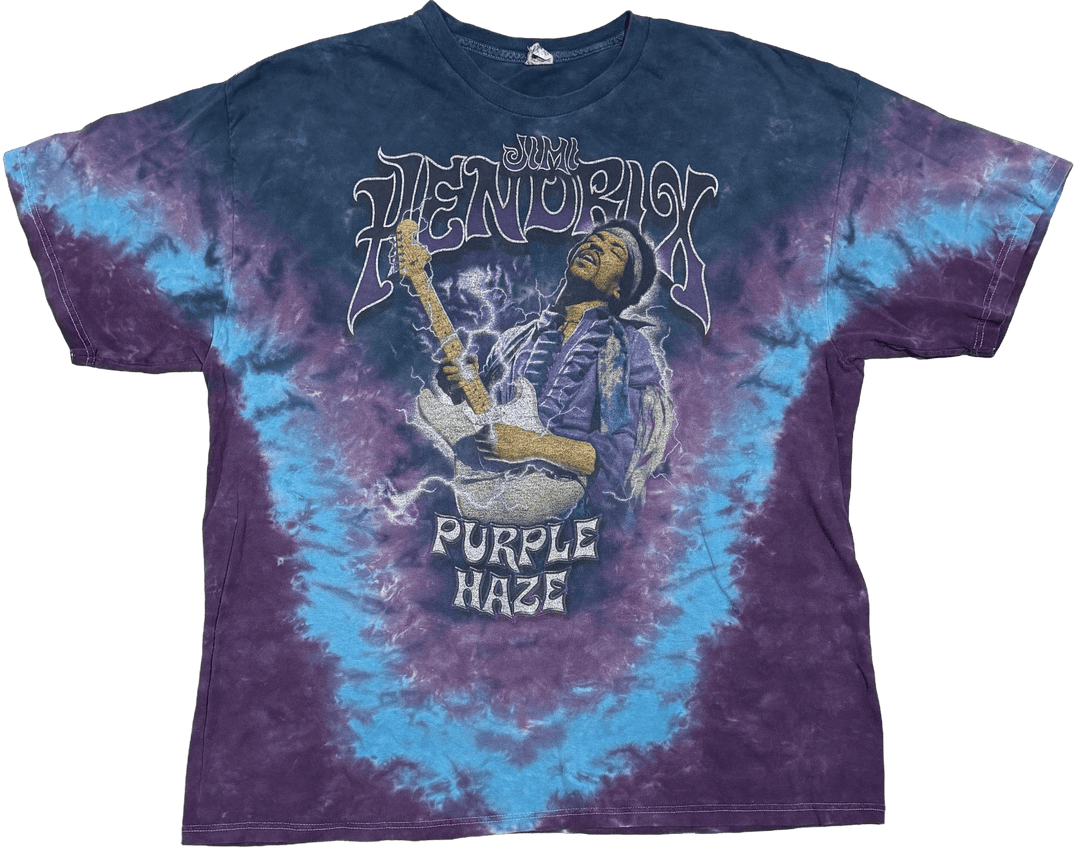 Jimi Hendrix 'Purple Haze' Tie Dye Vintage Tee