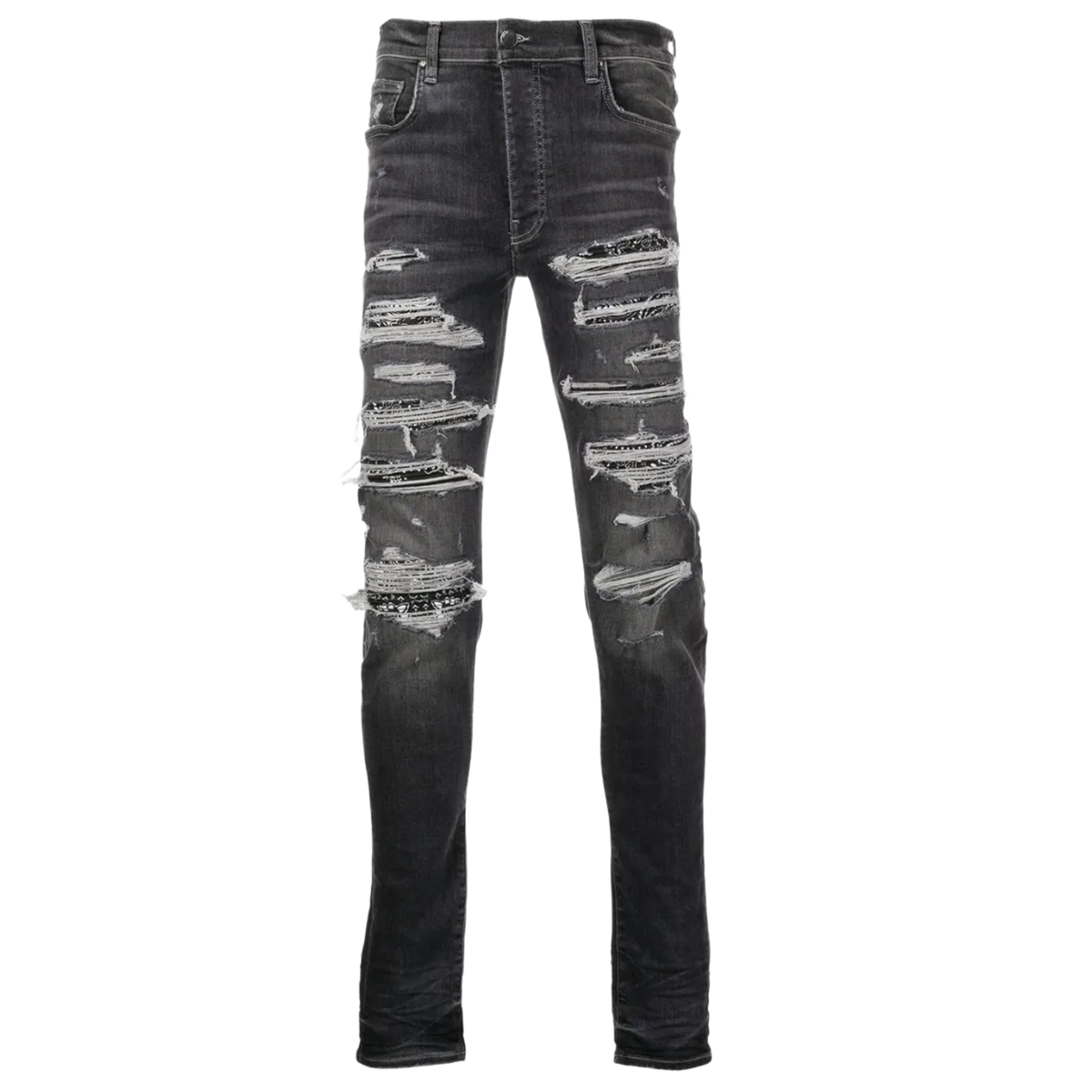Amiri 'Black Bandana Thrasher' Jeans