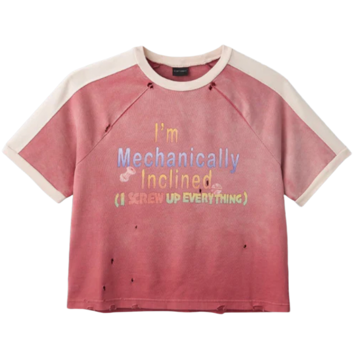 Gold+Vintage Gallery Raspberry Hills x Greedy Unit 'Mechanic' Tee