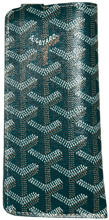 Goyard 'Green' Montmartre PM Glasses Case