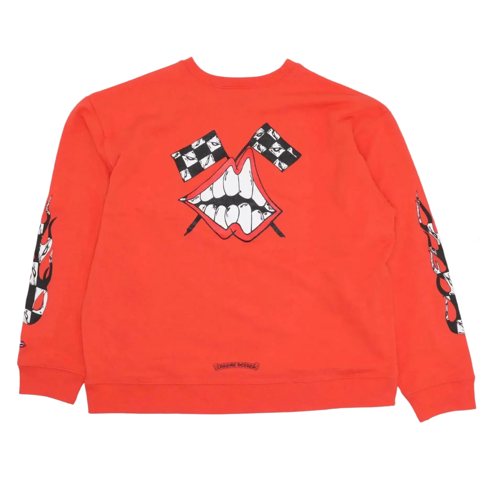 Chrome Hearts Matty Boy 'Red Chomper' Crewneck