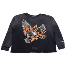 Better With Age 'Black' Florence Waffle Long Sleeve