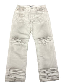 Bossi 'Road Wash' White Jeans