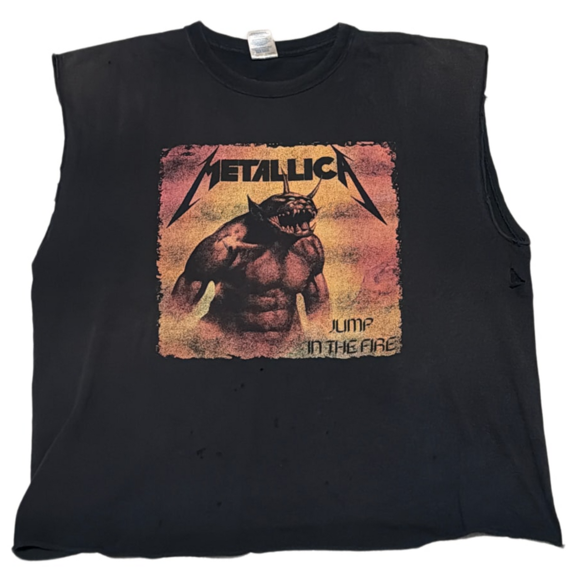 Metallica 'In The Fire' Vintage Cutoff