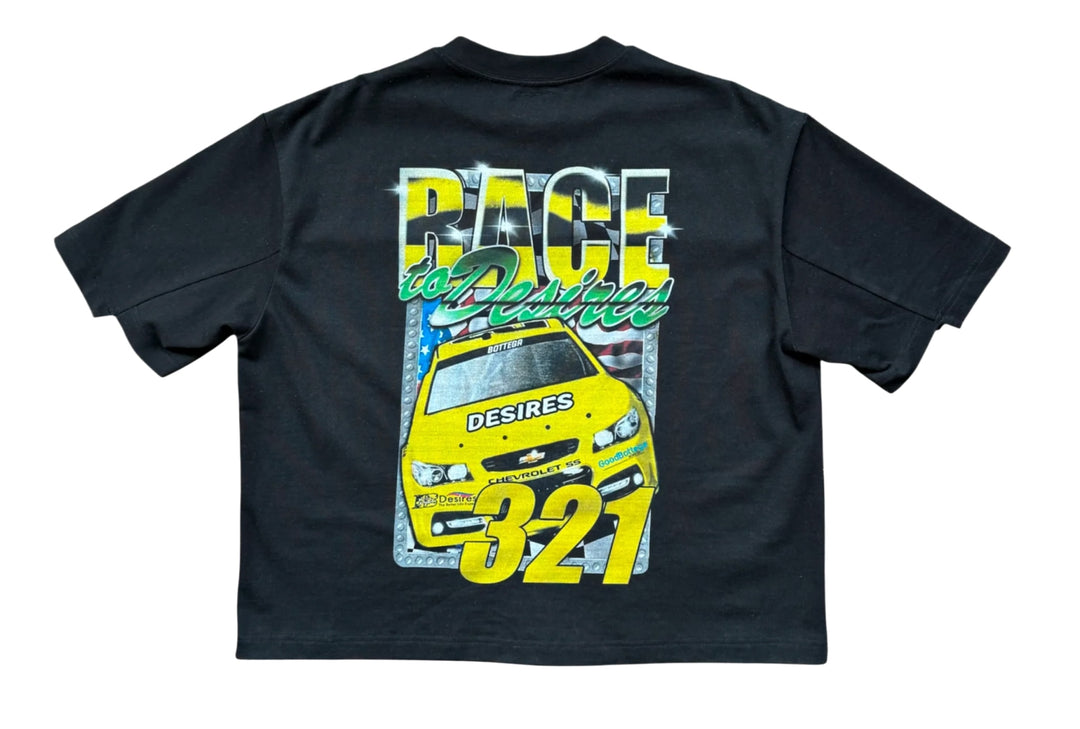 Bottega Desires 'Racing' Black Tee