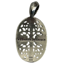 Chrome Hearts 'Silver' Oval Cross Pendant