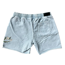 Amiri 'Filigree' Faded Blue Sweatshorts