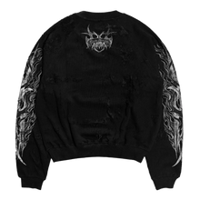 Chew Forever 'Earth Angel' Black Crewneck