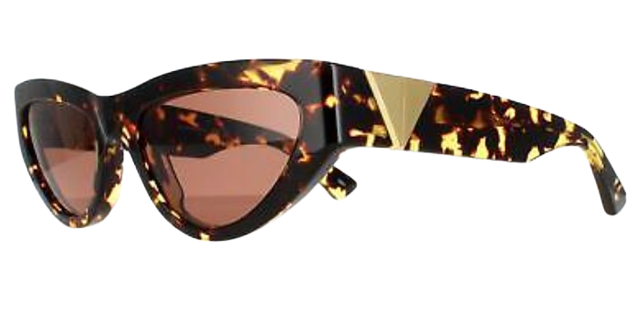 Bottega Veneta Cat-Eye Brown/Havana Sunglasses