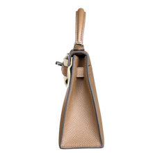 Hermès Kelly 'Tan Brown' Palladium Hardware Mini Kelly 20