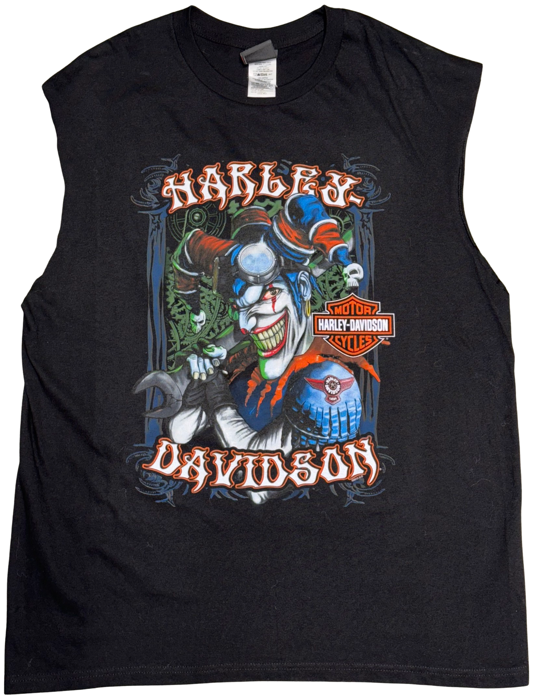 Harley Davidson 'Aspen Valley' Cutoff Vintage Tee