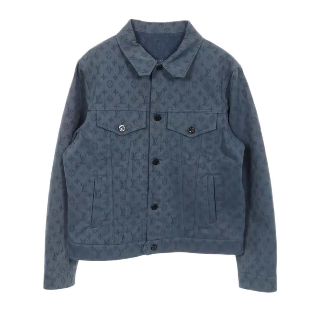 Louis Vuitton 'Blue' Monogram Denim Jacket