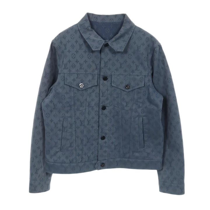 Louis Vuitton 'Blue' Monogram Denim Jacket