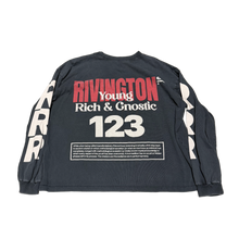 Rivington roi Rebis 'Young Rich & Gnostic' Black Longsleeve