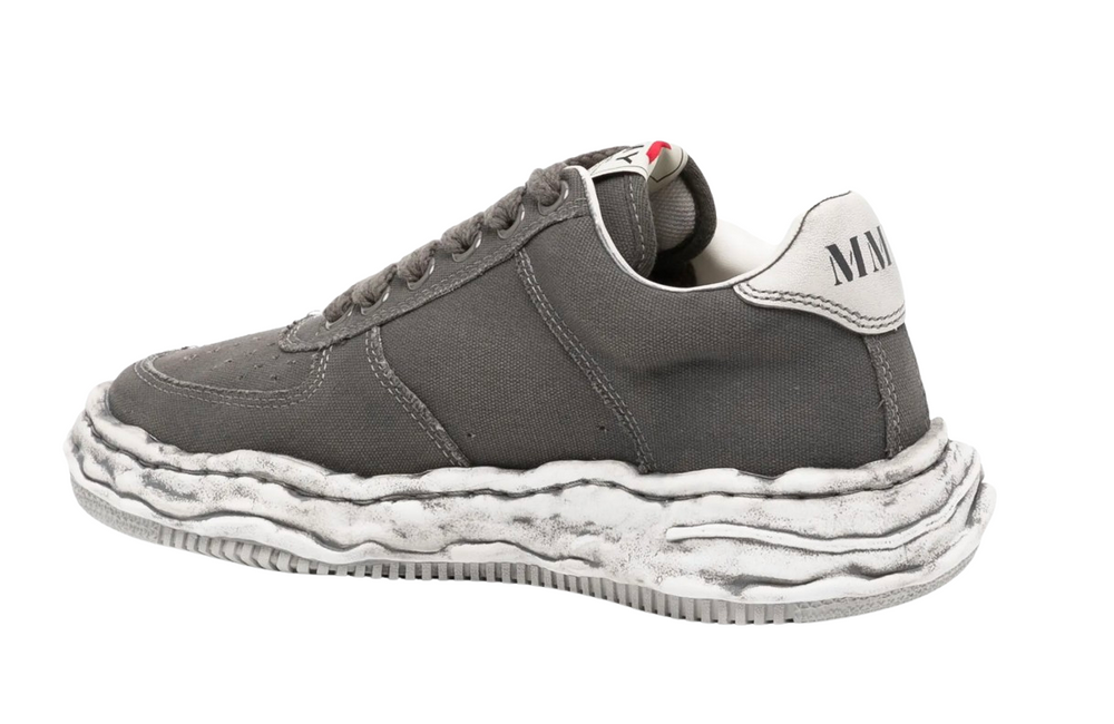Maison Mihara Yasuhiro 'Wayne Canvas' Gray Low Top
