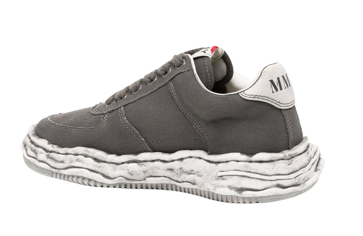 Maison Mihara Yasuhiro 'Wayne Canvas' Gray Low Top