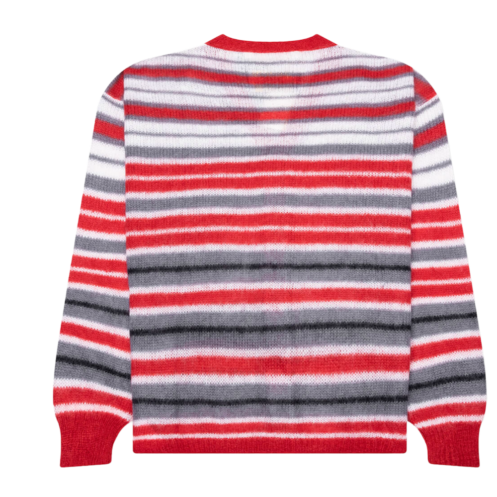 Marni 'Red' Fuzzy Wuzzy Mohair Cardigan