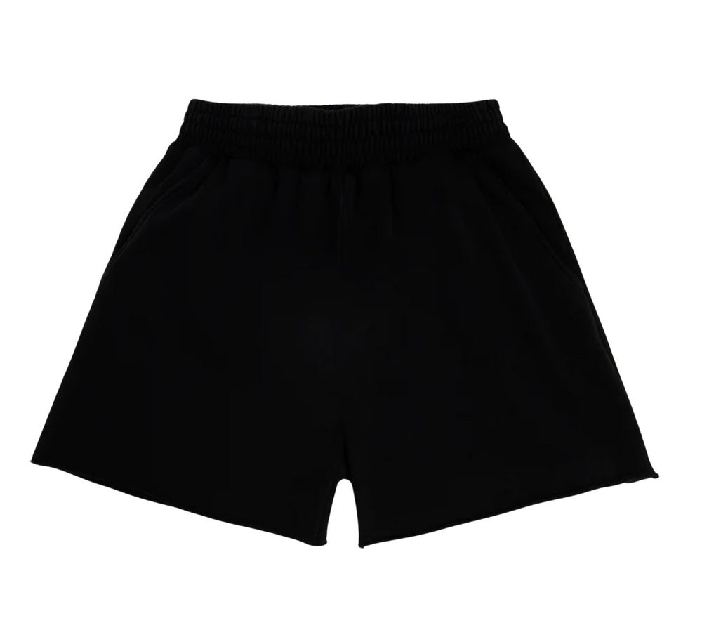 Sp5der 'OG Logo' Black Sweatshorts