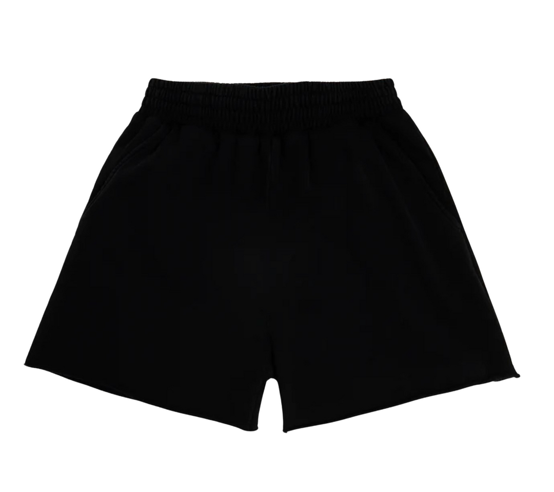 Sp5der 'OG Logo' Black Sweatshorts