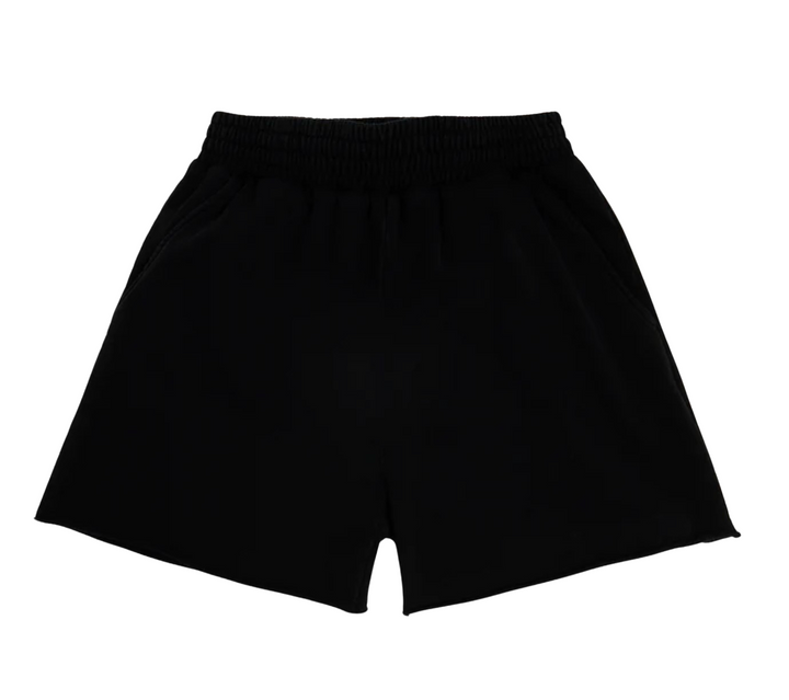 Sp5der 'OG Logo' Black Sweatshorts