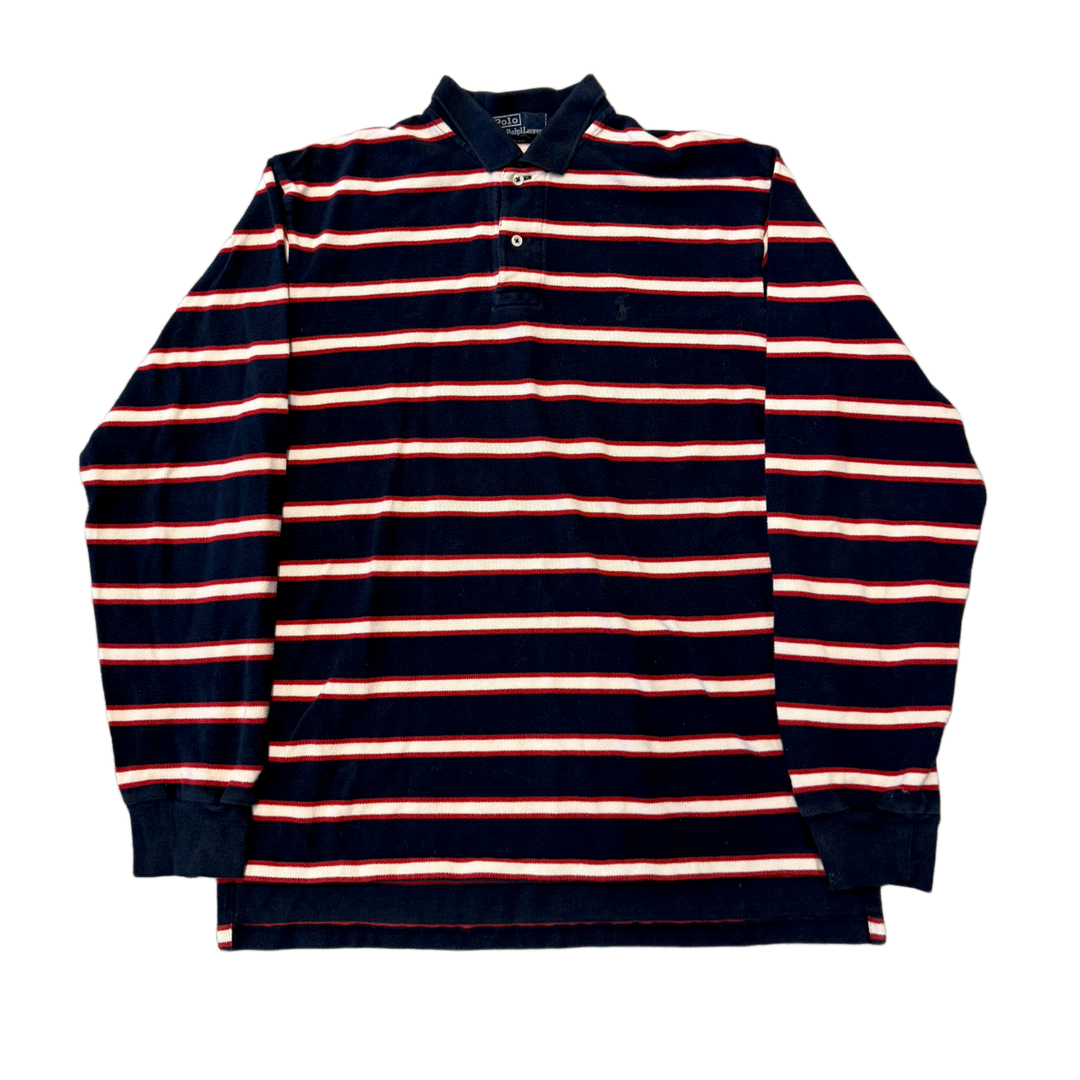 Ralph Lauren 'Navy' Vintage Longsleeve Polo