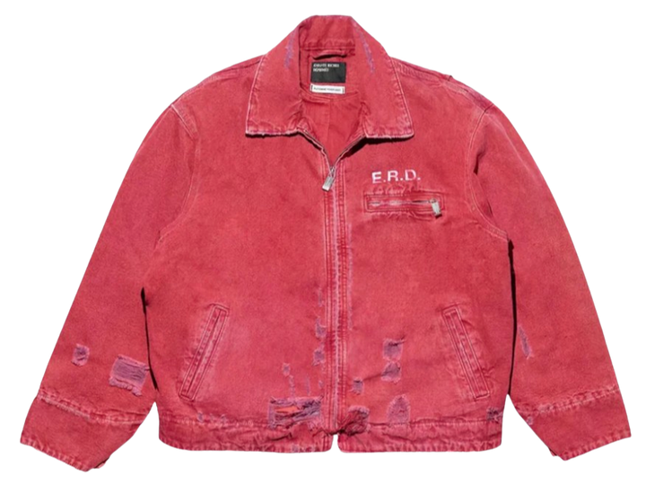 Enfants Riches Déprimés 'Italian Romance' Red Work Jacket