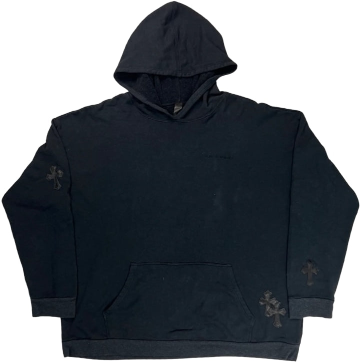 Chrome Hearts '12 Cross Patch' Black Hoodie