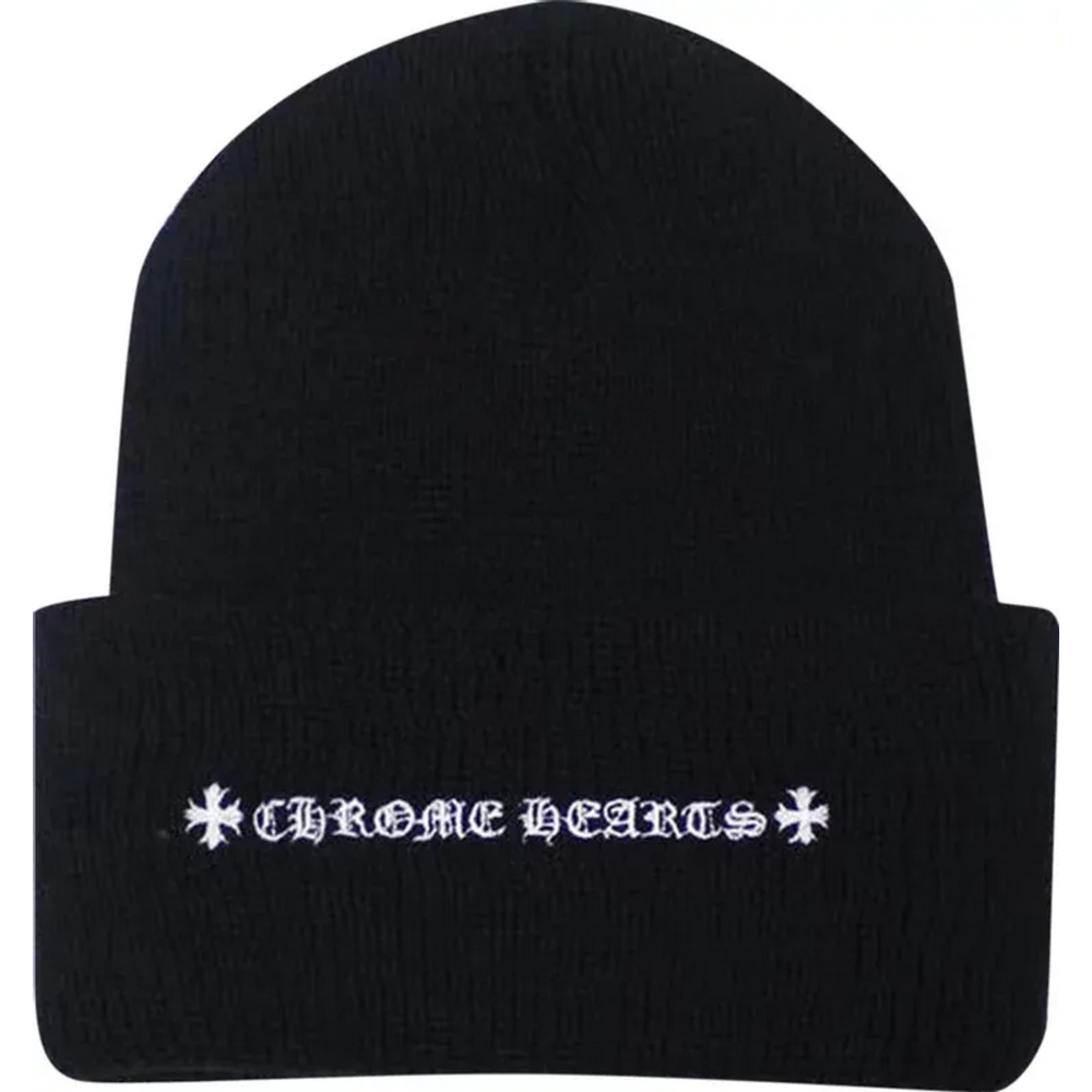 Chrome Hearts Matty Boy 'Chomper' Black Beanie
