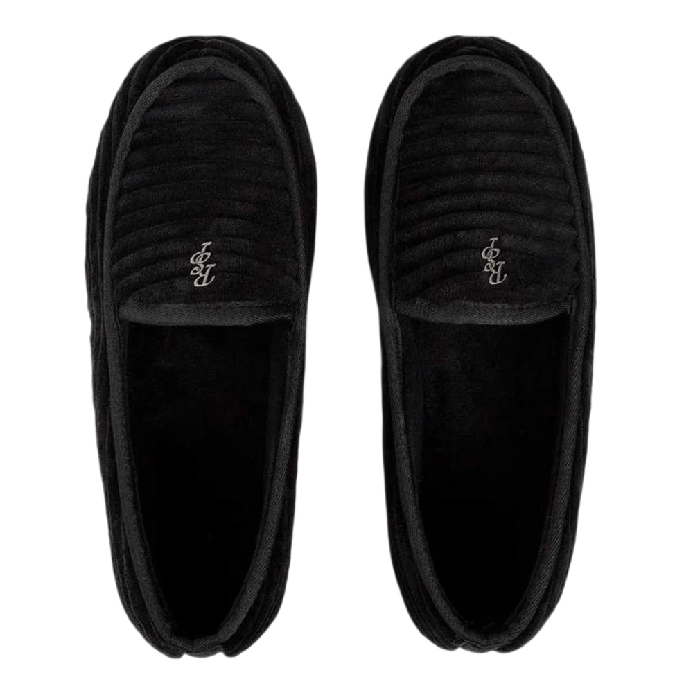 Gold+Vintage Gallery Raspberry Hills 'Deebo' Slippers