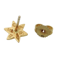 Chrome Hearts '22K Gold Diamond Star' Earrings Set