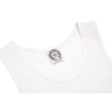 Chrome Hearts 'Rolling Stones Horseshoe' White Tank Top