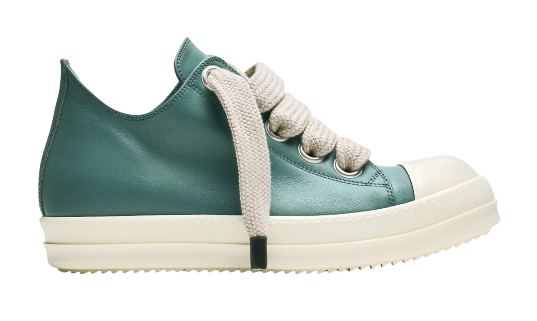 Rick Owens 'Mouthwash' Jumbo Lace Low Sneakers