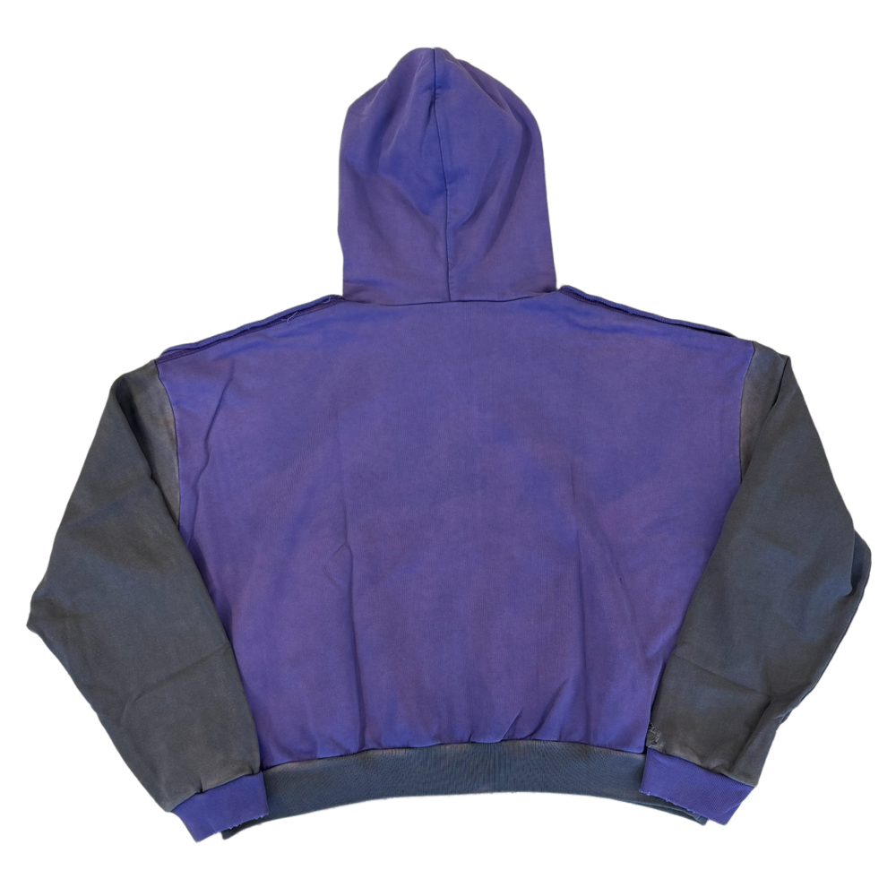 Gold+Vintage Gallery Raspberry Hills 'Sierra Purple' Zip-Up