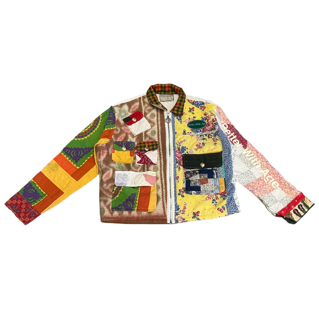 Better With Age 'Multicolor' Quilted Work Jacket