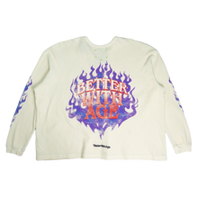 Better With Age 'Cream' Vanity Waffle Thermal Longsleeve