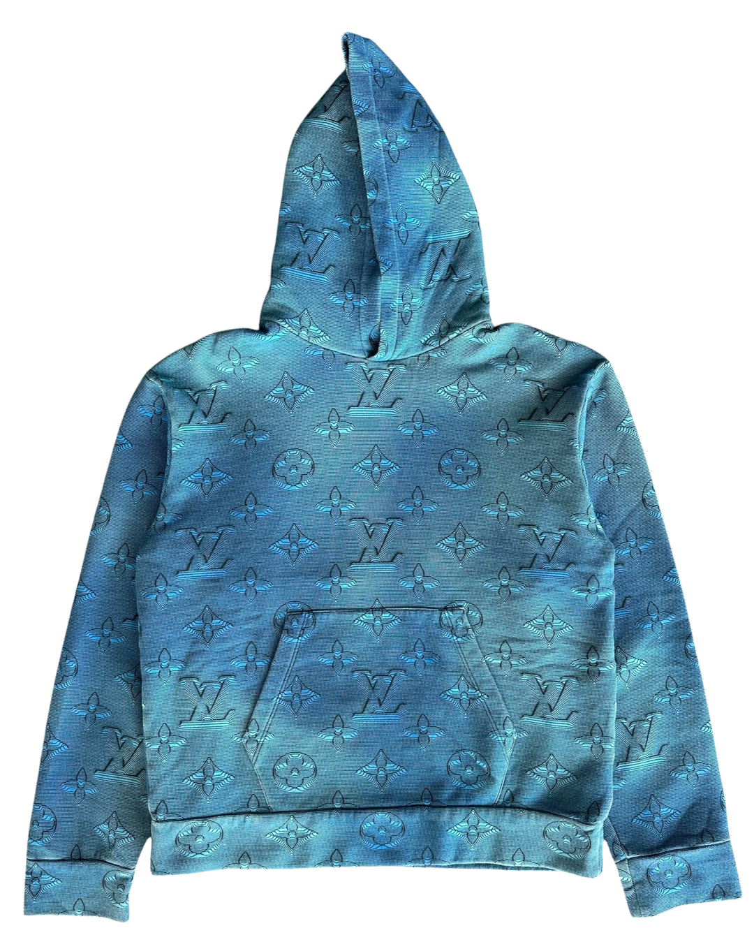 Louis Vuitton 'Blue' 2054 Monogram Hoodie