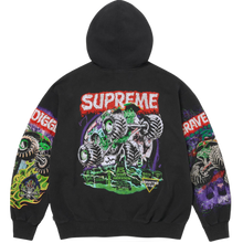 Supreme 'Black' Grave Digger Zip Up Hoodie