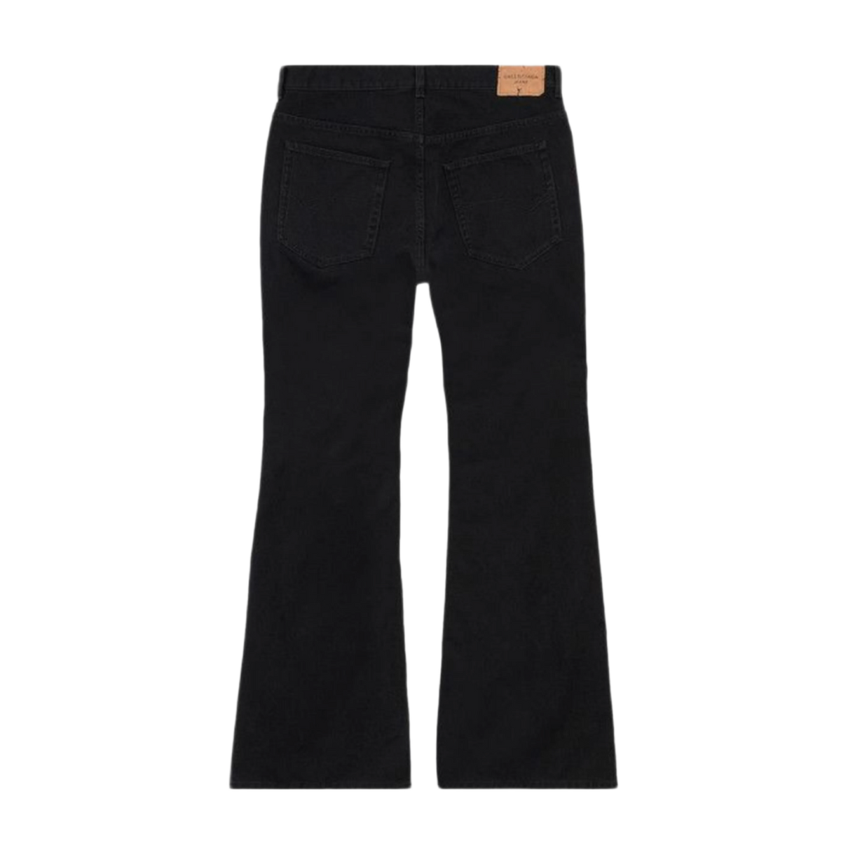 Balenciaga 'Jet Black' Flared Jeans