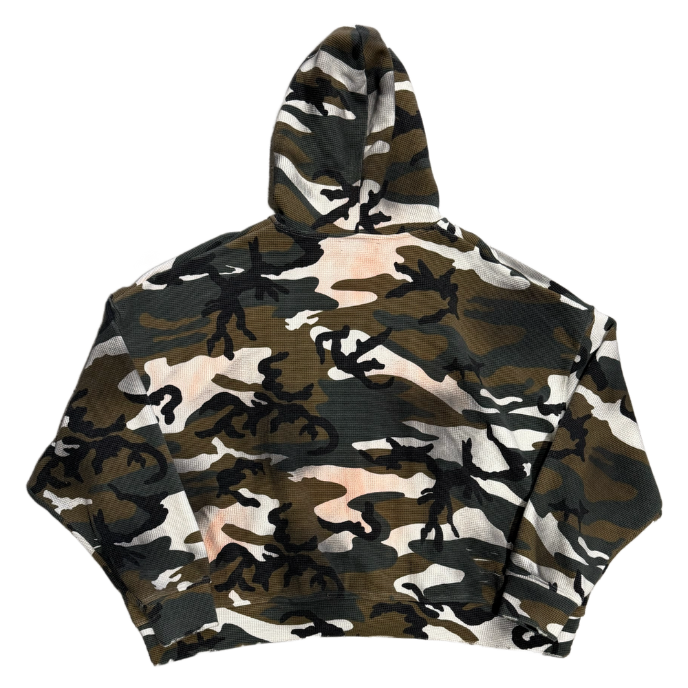 Happy Memories Don't Die 'Camo' Thermal Zip-Up