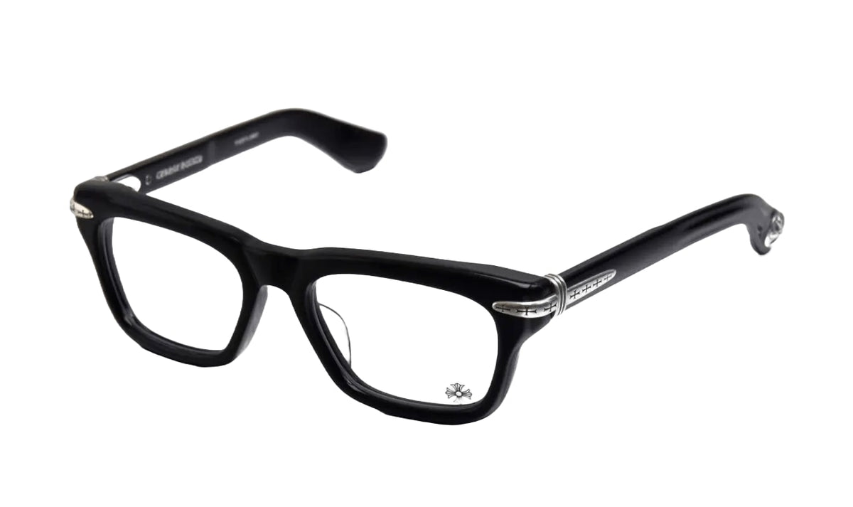 Chrome Hearts 'Trypoleagain' Black Glasses