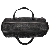 Chrome Hearts 'Black Flooded Cross' Leather Duffle Bag