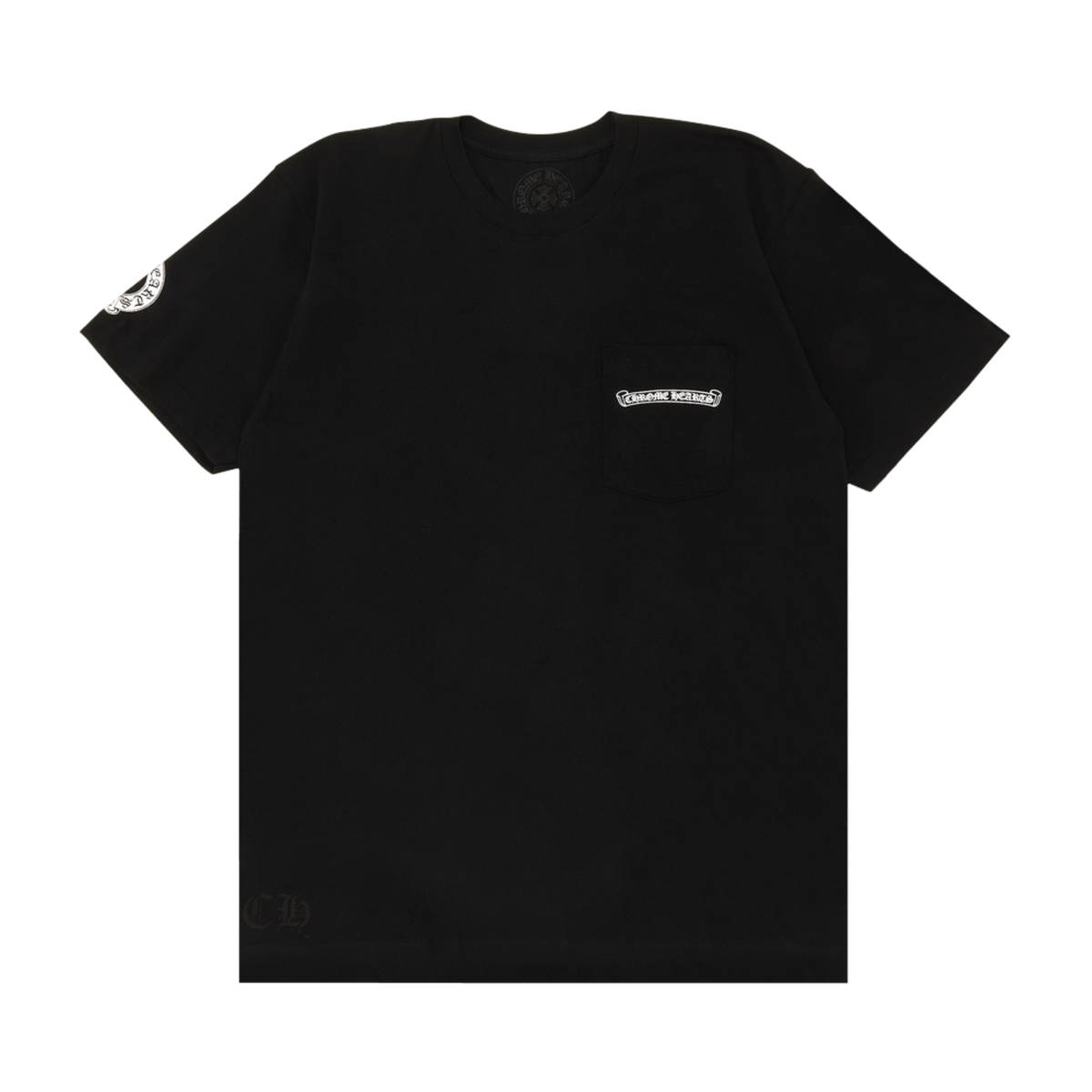 Chrome Hearts 'Black' Floral Cross Tee