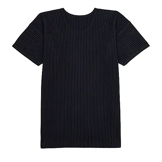 Homme Plissé Issey Miyake 'Basic Black' Tee