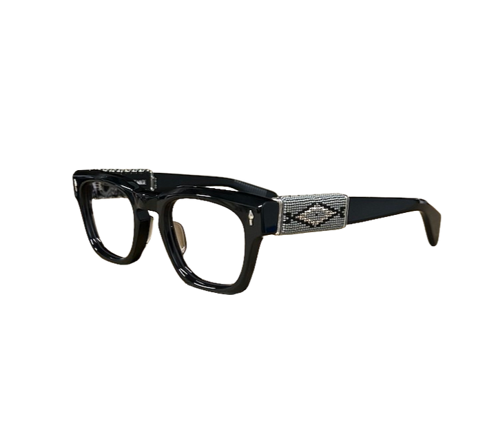 Jacques Marie Mage Beaded Thundercloud Glasses