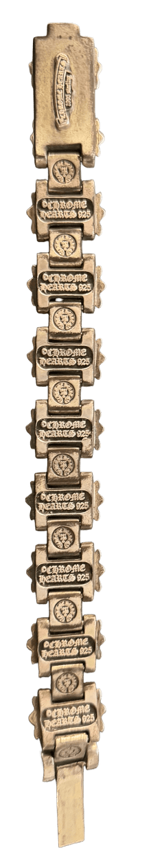 Chrome Hearts 'Cross Tail' H-Link Bracelet