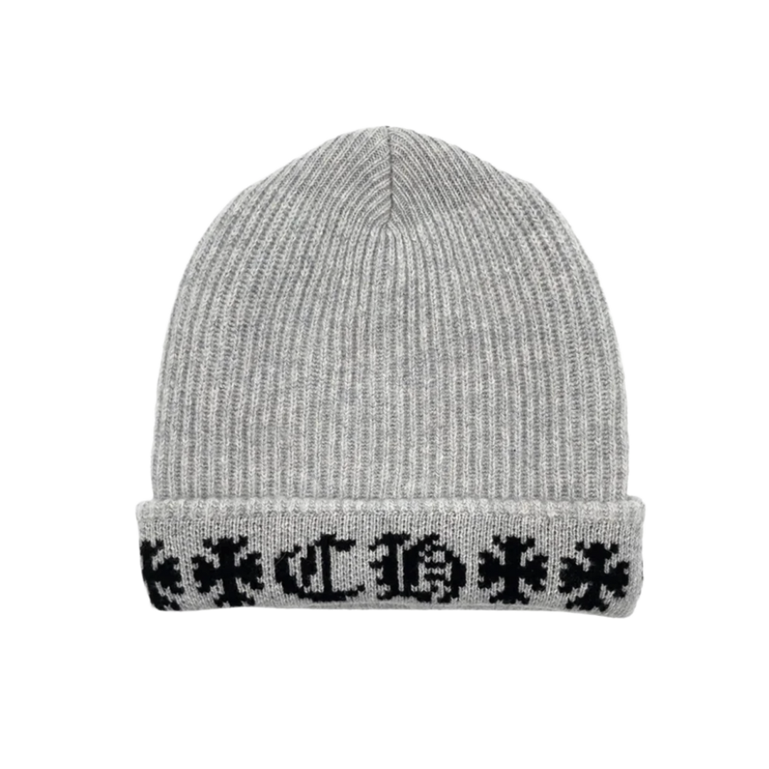 Chrome Hearts 'Grey' Big Daddy Cashmere Beanie