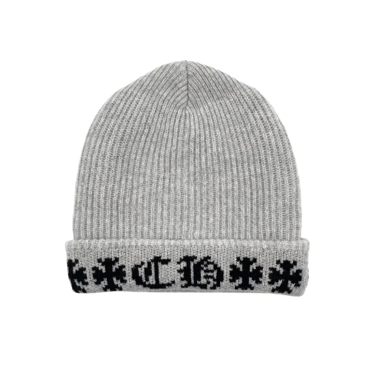 Chrome Hearts 'Grey' Big Daddy Cashmere Beanie