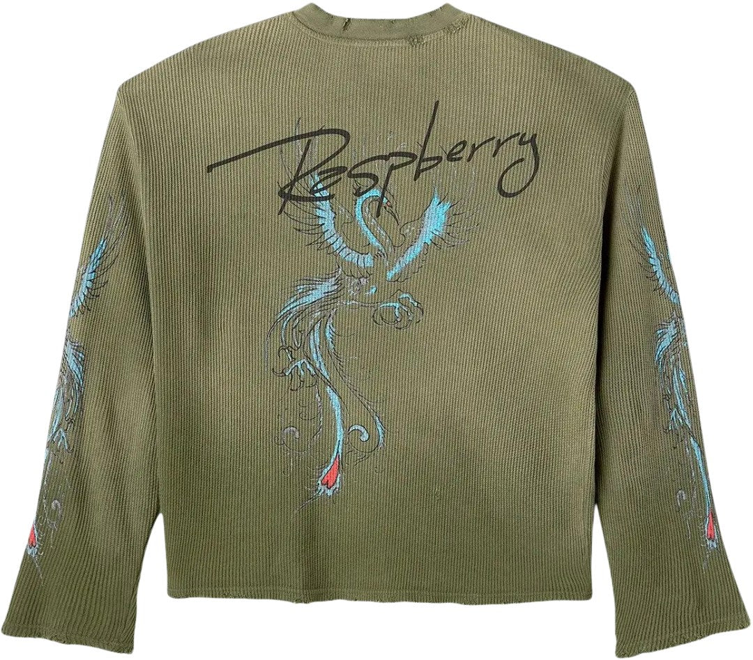 Gold+Vintage Gallery Raspberry Hills 'Pelican' Thermal Longsleeve