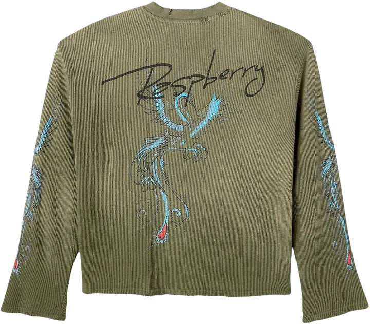Gold+Vintage Gallery Raspberry Hills 'Pelican' Thermal Longsleeve